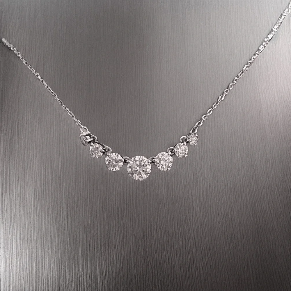 2.8ct Moissanite Necklace